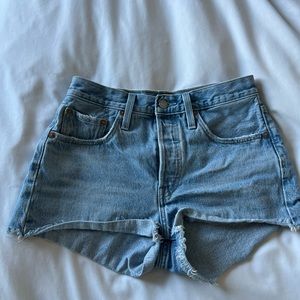 High rise shorts